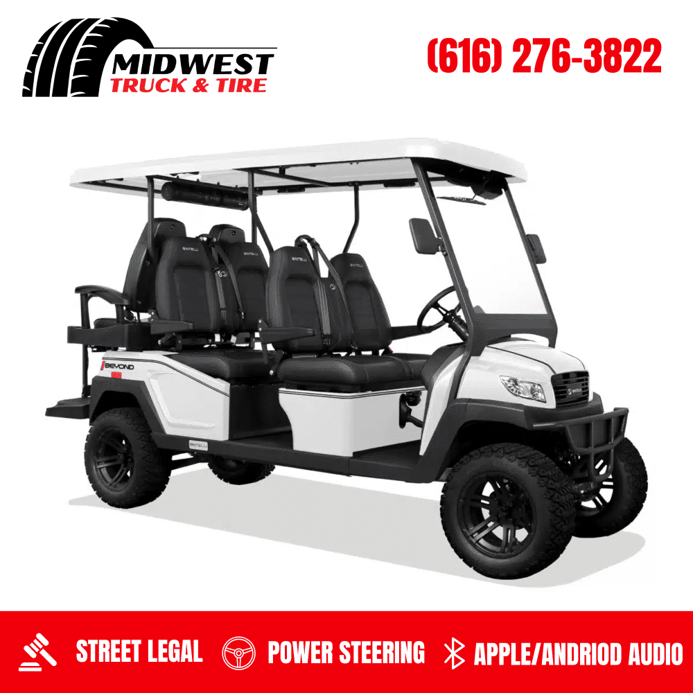 2025 Bintelli Beyond 6 Passenger Lifted - White