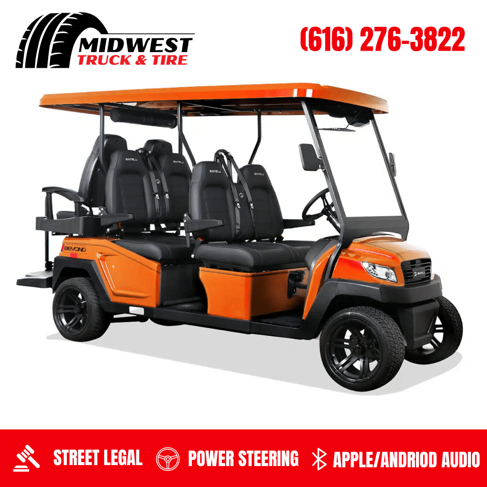 2025 Bintelli Beyond 6 Passenger - Bright Orange