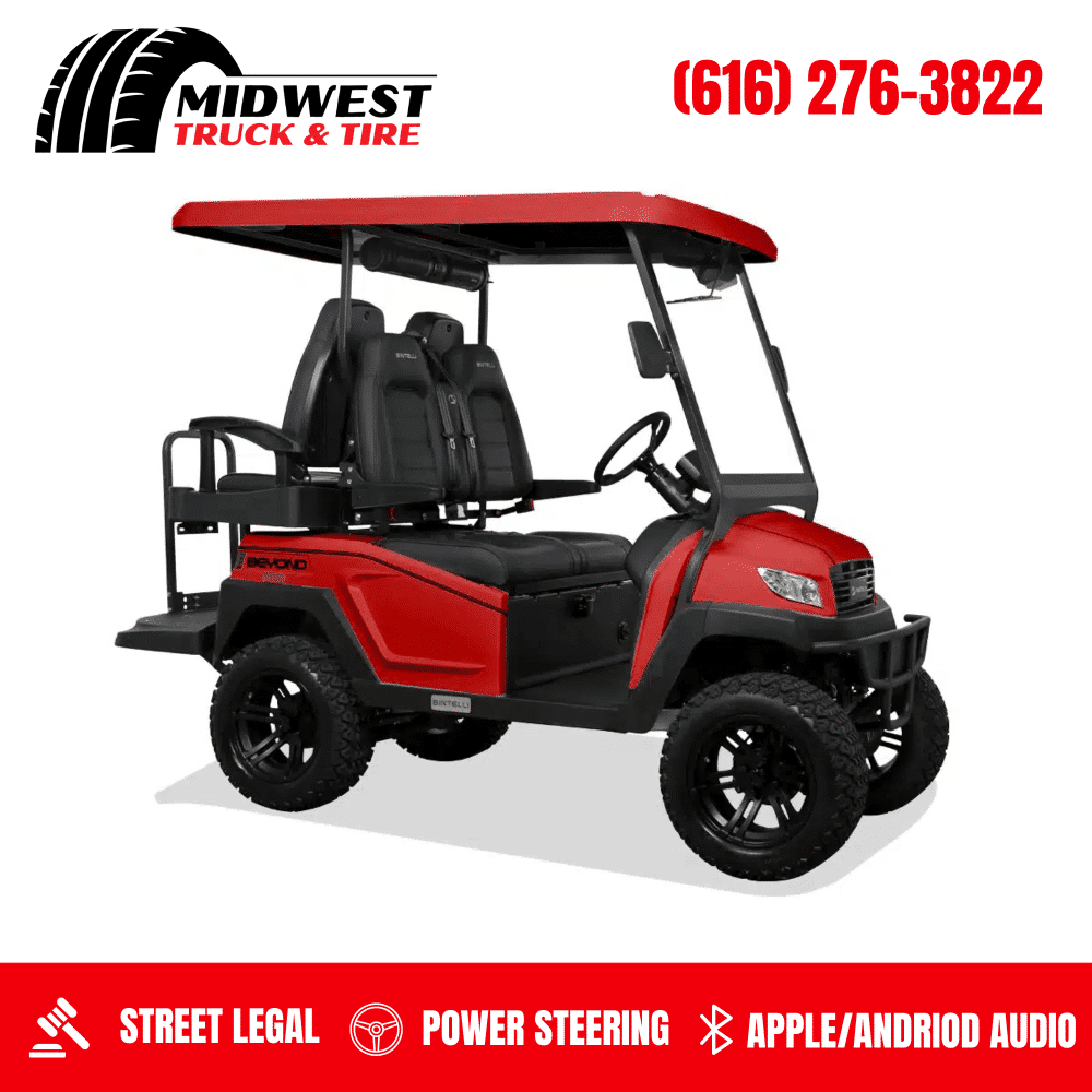 2025 Bintelli Beyond 4 Passenger Lifted - Red