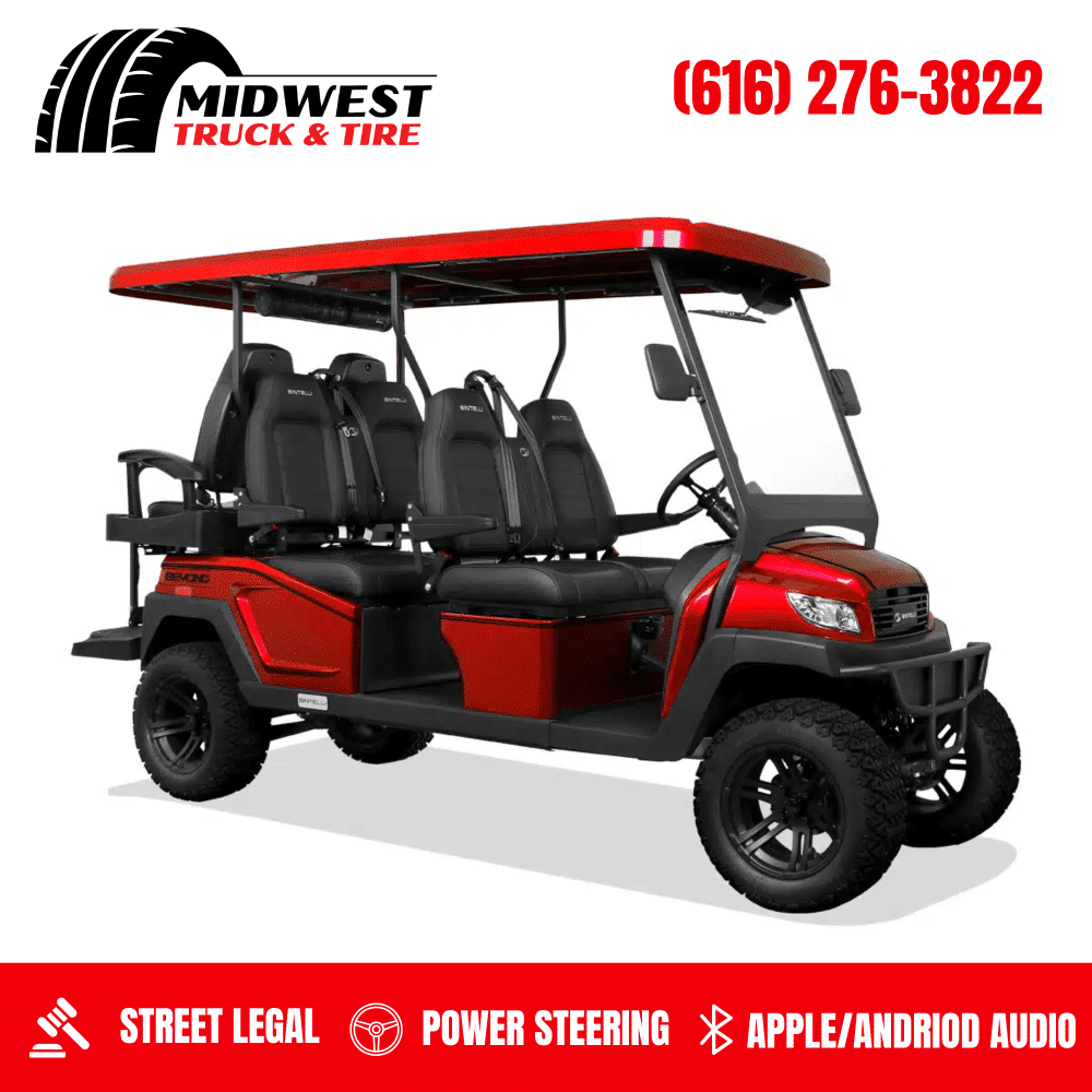 2025 Bintelli Beyond 6 Passenger Lifted - Red
