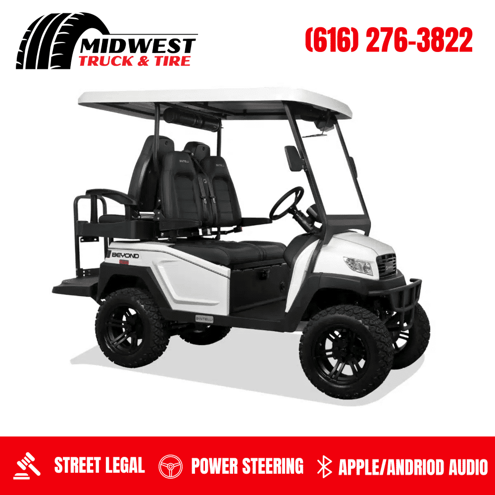 2025 Bintelli Beyond 4 Passenger Lifted - White
