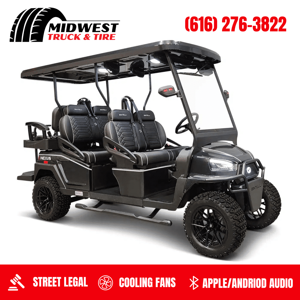 2025 Bintelli Nexus 6 Passenger Lifted - Charcoal