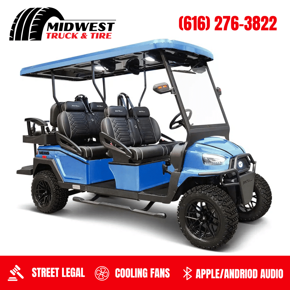2025 Bintelli Nexus 6 Passenger Lifted - Ocean Blue