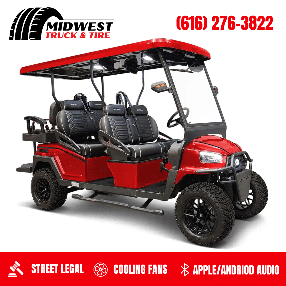 2025 Bintelli Nexus 6 Passenger Lifted - Red