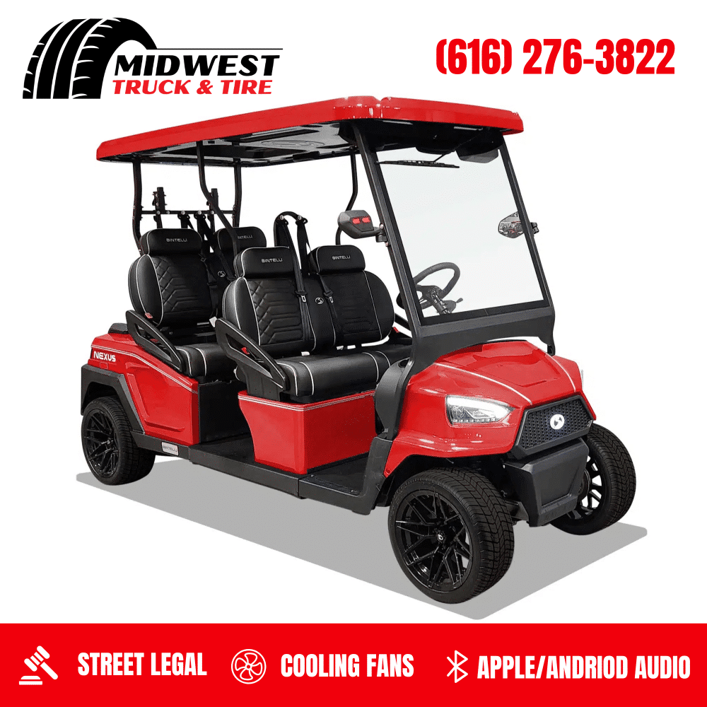 2025 Bintelli Nexus 4 Passenger - Red